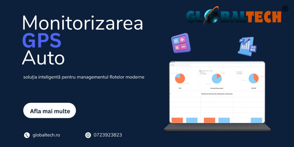 Monitorizare GPS auto: soluția inteligentă pentru managementul flotelor moderne